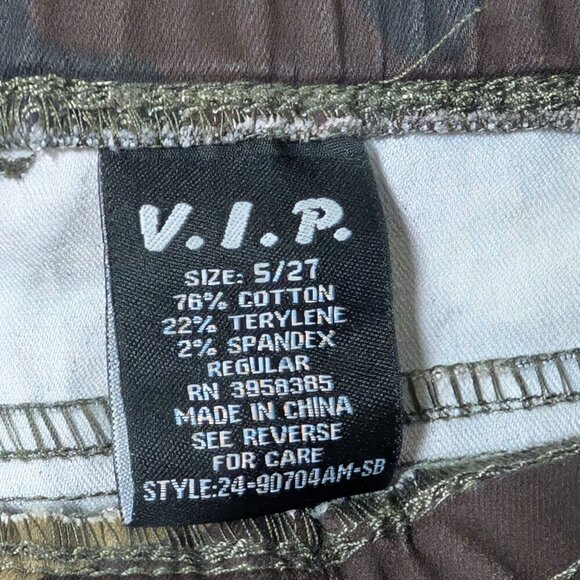 VIP Camo Jogger Pants Tactical Cargo Belted Gorpcore Womens 5/27 - Picture 8 of 10